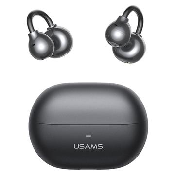 Usams Echo R02 Clip-On Wireless Earphones - Black