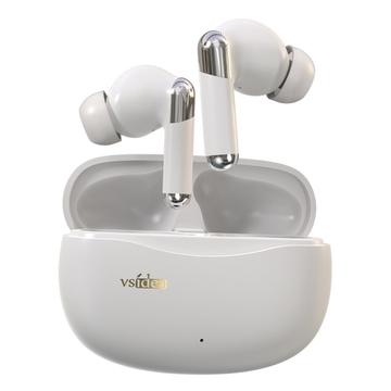 VSIDEA A91 ENC Noise Cancellation Wireless Earphones with Dual Mic - White