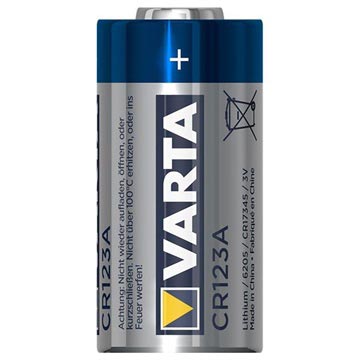 Varta 6205 CR123A Profesionální lithiová baterie