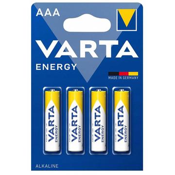 Varta Energy LR03/AAA Battery - 4 Pcs.