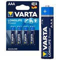 Varta LongLife Power AAA Battery 4903110414 - 1,5V - 1x4