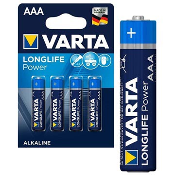 Varta LongLife Power AAA Battery 4903110414 - 1,5V