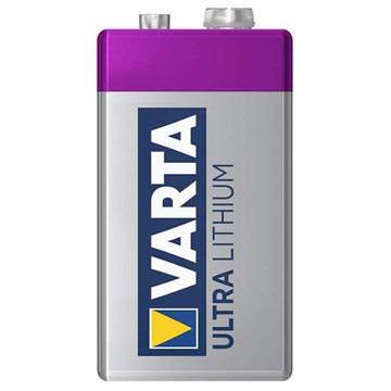Varta Ultra lithium 9V baterie 06122301401
