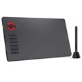 Veikk A15 Pro Pen Tablet / Prewand Pad - 5080lpi - červená / černá