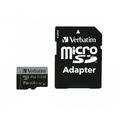 Verbatim Pro U3 microSDXC Memory Card with SD Adapter 47046 - 512GB