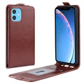 iPhone 11 Vertical Flip pouzdro se slotem karty