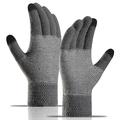 WM 1 pár Unisex pletené teplé rukavice dotykové obrazovky elastické palčáky pletené podšívkové rukavice
