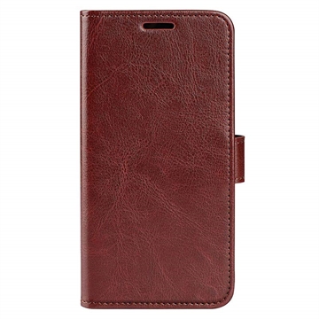 Samsung Galaxy A34 5G Wallets s magnetickým uzavřením - Hnědý