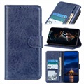 Případ peněženky Samsung Galaxy A41 s magnetickým uzavřením - modrá