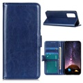 Samsung Galaxy A52 5G, pouzdro peněženky Galaxy A52s s magnetickým uzavřením - modrá