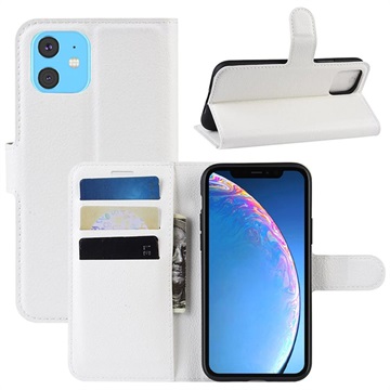 Pouzdro na peněženku iPhone 11 s magnetickým uzavřením - bílá