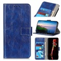 IPhone 12/12 Pro peněženka s magnetickým uzavřením - modrá