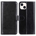 iPhone 14 Plus Wallet Case with Stand Feature - Black