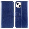 iPhone 14 Plus Wallet Case with Stand Feature - Blue