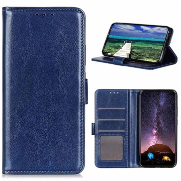Xiaomi Redmi Note 11 Pro/Note 11 Pro+ Wallet Case with Kickstand Feature - Blue
