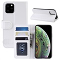 IPhone 11 Pro peněženka s funkcí stojanu - bílá