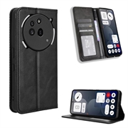 Nothing Phone (3a) Pro Wallet Case Magnetic Closure - Black