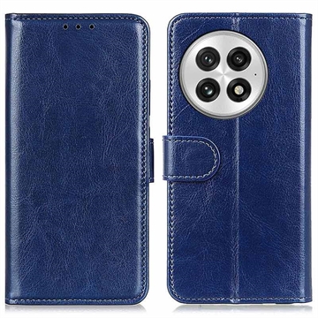 OnePlus 13 Wallet Case with Magnetic Closure - Blue