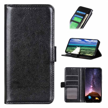 Huawei Nova Y90/Enjoy 50 Pro Wallet Case with Magnetic Closure - Black