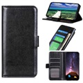 Honor X7 Wallet Case with Magnetic Closure - Black