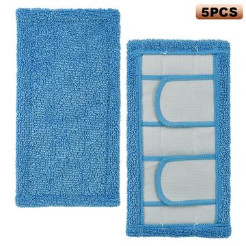 Washable Replacement Cloths for Swiffer Floor Mop - 5 Pcs. - Blue