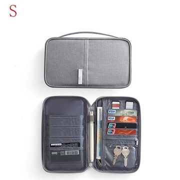 Water-Resistant Travel Wallet & Card Holder with Handle