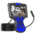 Vodotěsná 8mm endoskopická kamera s 8 LED světly M50 - 5m (Otevřená krabice - Vynikající) - Modrá