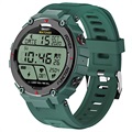 Vodotěsný Bluetooth Sports Smart Watch F26 - Army Green