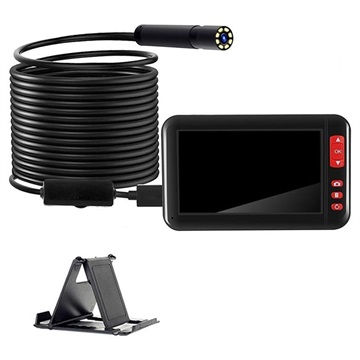 Vodotěsná kamera HD Endoscope s LCD Display & Holder - 2M