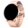 Vodotěsný smartwatch se srdeční frekvencí K12 - růžové zlato