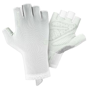 West Biking YP0211265 Shock-Absorb Half-Finger Cycling Gloves - XXL - White