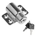 Window Lock / Security Lock with Key for Windows & Sliding Doors - Silver
