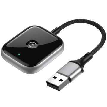 Wired to Wireless CarPlay Dongle for iPhone - Black