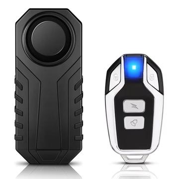 Wireless Motorcycle Alarm System with Remote Control - 110dB