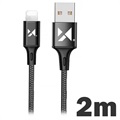 Wozinsky Data & Charging Cable - USB-A/Lightning - 2m - Black