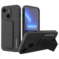 Wozinsky Kickstand iPhone 13 Mini Silicone Case - černá