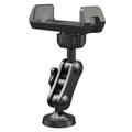 X037 360° Phone Holder with Magnetic Base - Gym & Workshop Bracket - Black