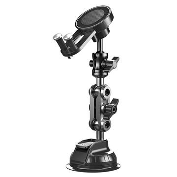 X037 MagSafe-Compatible Car Holder with Strong Suction Cup Base