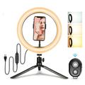 XXL Ring Light with Tripod, Remote Control & Mobile Holder