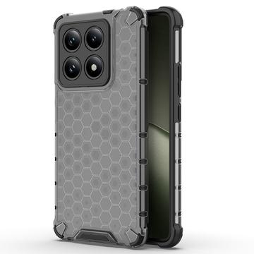 Xiaomi 14T Honeycomb Armored Hybridní Pouzdro - Black