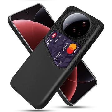 Xiaomi 15 Ultra KSQ Pouzdro s Kapsou Karty - Černá