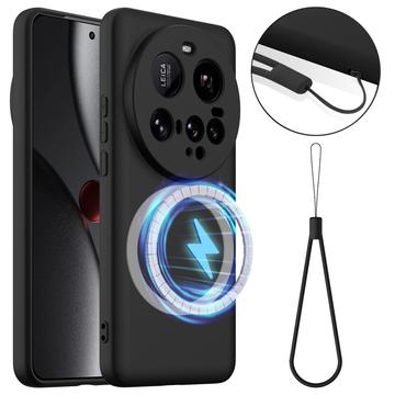 Tekuté silikonové pouzdro pro Xiaomi 15 Ultra - kompatibilní s MagSafe