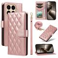 Xiaomi 15T Pro Luxury Quilted Wallet Case