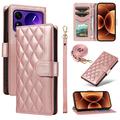 Xiaomi 17 Pro Max Luxury Quilted Wallet Case
