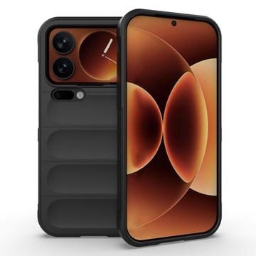 Rugged Xiaomi 17 Pro TPU Pouzdro - Černé