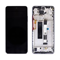 Xiaomi Mi 10t Lite 5G Front Cover & LCD displej 5600030J1700 - modrá