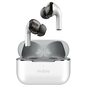 Sluchátka TWS Xiaomi Mibro M1 s Nabíjecím Pouzdrem - Bílý