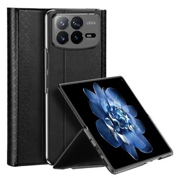Xiaomi Mix Fold 4 Dux Ducis Bril Flipové Pouzdro - Černé