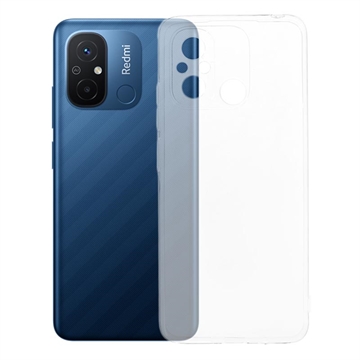 Xiaomi Redmi 12C Anti-Slip TPU Case - Průhledná