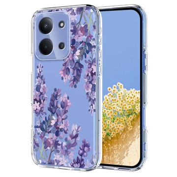 Xiaomi Redmi 15C Floral Pattern TPU Case - Wisteria